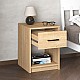 Κομοδίνο Scoty Megapap χρώμα sapphire oak 40,2x35,3x55εκ. Κομοδίνο Scoty Megapap χρώμα sapphire oak 40,2x35,3x55εκ.