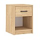 Κομοδίνο Scoty Megapap χρώμα sapphire oak 40,2x35,3x55εκ. Κομοδίνο Scoty Megapap χρώμα sapphire oak 40,2x35,3x55εκ.