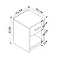 Κομοδίνο Scoty Megapap χρώμα sapphire oak 40,2x35,3x55εκ. Κομοδίνο Scoty Megapap χρώμα sapphire oak 40,2x35,3x55εκ.
