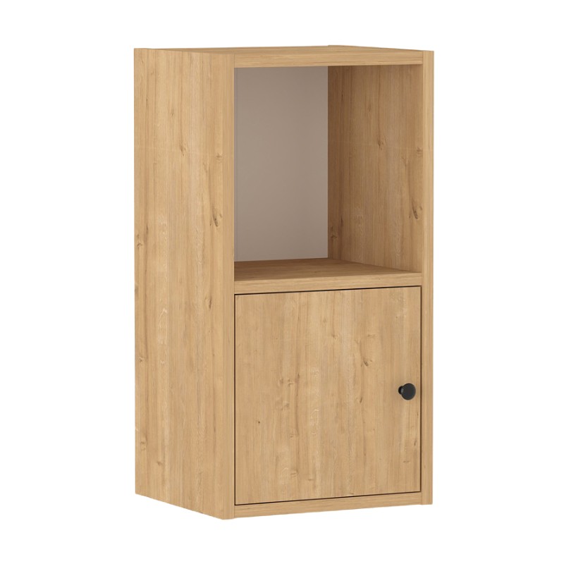Κομοδίνο Vito Megapap χρώμα sapphire oak 34x30x66,4εκ. Κομοδίνο Vito Megapap χρώμα sapphire oak 34x30x66,4εκ.