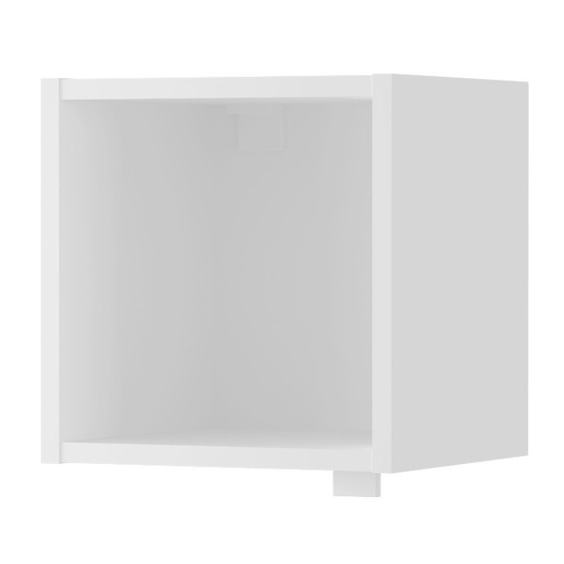 Κομοδίνο επιτοίχιο Beny Megapap χρώμα λευκό 34x30,3x34εκ. Κομοδίνο επιτοίχιο Beny Megapap χρώμα λευκό 34x30,3x34εκ.