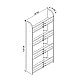 Επιτοίχια βιβλιοθήκη - ραφιέρα Montessori Megapap χρώμα sapphire oak 60x15x120εκ. Επιτοίχια βιβλιοθήκη - ραφιέρα Montessori Megapap χρώμα sapphire oak 60x15x120εκ.
