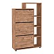 Παπουτσοθήκη Lego Megapap χρώμα pine oak 90x32x143εκ. Παπουτσοθήκη Lego Megapap χρώμα pine oak 90x32x143εκ.