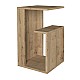 Τραπεζάκι βοηθητικό Rosana Megapap χρώμα sapphire oak 35x29,5x60εκ. Τραπεζάκι βοηθητικό Rosana Megapap χρώμα sapphire oak 35x29,5x60εκ.