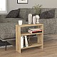 Τραπεζάκι βοηθητικό Silvanus Megapap χρώμα sapphire oak 51x17,5x49εκ. Τραπεζάκι βοηθητικό Silvanus Megapap χρώμα sapphire oak 51x17,5x49εκ.