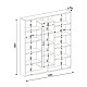 Βιβλιοθήκη Ample Megapap χρώμα μαύρο - λευκό 125x22x135,7εκ. Βιβλιοθήκη Ample Megapap χρώμα μαύρο - λευκό 125x22x135,7εκ.