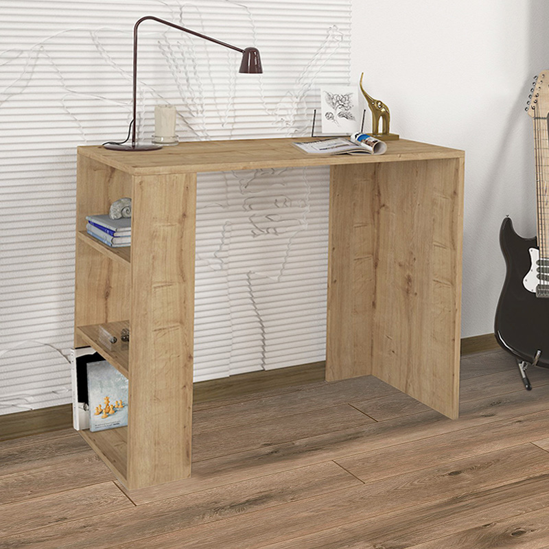 Γραφείο εργασίας Netenia Megapap χρώμα sapphire oak 90x40x74εκ. Γραφείο εργασίας Netenia Megapap χρώμα sapphire oak 90x40x74εκ.