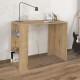 Γραφείο εργασίας Netenia Megapap χρώμα sapphire oak 90x40x74εκ. Γραφείο εργασίας Netenia Megapap χρώμα sapphire oak 90x40x74εκ.