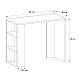 Γραφείο εργασίας Netenia Megapap χρώμα sapphire oak 90x40x74εκ. Γραφείο εργασίας Netenia Megapap χρώμα sapphire oak 90x40x74εκ.