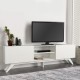 Έπιπλο τηλεόρασης Jarvis Megapap χρώμα λευκό 180x31,3x58εκ. Έπιπλο τηλεόρασης Jarvis Megapap χρώμα λευκό 180x31,3x58εκ.