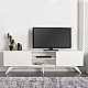 Έπιπλο τηλεόρασης Jarvis Megapap χρώμα λευκό 180x31,3x58εκ. Έπιπλο τηλεόρασης Jarvis Megapap χρώμα λευκό 180x31,3x58εκ.