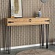 Κονσόλα μελαμίνης Cenova Megapap χρώμα sapphire oak 120x35x89,8εκ. Κονσόλα μελαμίνης Cenova Megapap χρώμα sapphire oak 120x35x89,8εκ.