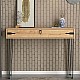Κονσόλα μελαμίνης Cenova Megapap χρώμα sapphire oak 120x35x89,8εκ. Κονσόλα μελαμίνης Cenova Megapap χρώμα sapphire oak 120x35x89,8εκ.