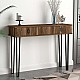 Κονσόλα μελαμίνης Helsinki Megapap χρώμα καρυδί 120x35,5x90εκ. Κονσόλα μελαμίνης Helsinki Megapap χρώμα καρυδί 120x35,5x90εκ.
