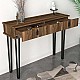 Κονσόλα μελαμίνης Helsinki Megapap χρώμα καρυδί 120x35,5x90εκ. Κονσόλα μελαμίνης Helsinki Megapap χρώμα καρυδί 120x35,5x90εκ.