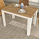 Τραπέζι μελαμίνης Darlen Megapap χρώμα λευκό - sapphire oak 110x72x74εκ. Τραπέζι μελαμίνης Darlen Megapap χρώμα λευκό - sapphire oak 110x72x74εκ.
