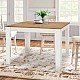 Τραπέζι μελαμίνης Darlen Megapap χρώμα λευκό - sapphire oak 110x72x74εκ. Τραπέζι μελαμίνης Darlen Megapap χρώμα λευκό - sapphire oak 110x72x74εκ.