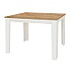 Τραπέζι μελαμίνης Darlen Megapap χρώμα λευκό - sapphire oak 110x72x74εκ. Τραπέζι μελαμίνης Darlen Megapap χρώμα λευκό - sapphire oak 110x72x74εκ.