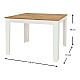Τραπέζι μελαμίνης Darlen Megapap χρώμα λευκό - sapphire oak 110x72x74εκ. Τραπέζι μελαμίνης Darlen Megapap χρώμα λευκό - sapphire oak 110x72x74εκ.