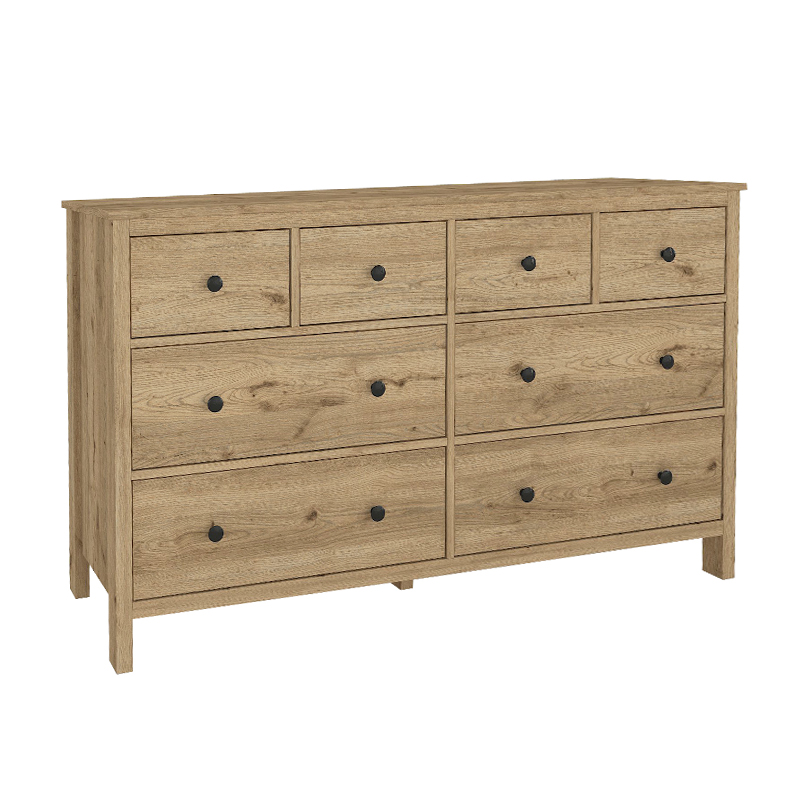 Συρταριέρα - Μπουφές Sabina Megapap χρώμα sepet oak 160x50x96εκ. Συρταριέρα - Μπουφές Sabina Megapap χρώμα sepet oak 160x50x96εκ.