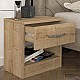 Κομοδίνο μελαμίνης Lube Megapap χρώμα sapphire oak 40x28,2x40εκ. Κομοδίνο μελαμίνης Lube Megapap χρώμα sapphire oak 40x28,2x40εκ.