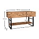Κονσόλα μελαμίνης Aron Megapap χρώμα atlantic pine 138,8x41x75,7εκ. Κονσόλα μελαμίνης Aron Megapap χρώμα atlantic pine 138,8x41x75,7εκ.