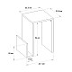 Τραπεζάκι βοηθητικό Regnar Megapap χρώμα rebab 43,1x33,5x52εκ. Τραπεζάκι βοηθητικό Regnar Megapap χρώμα rebab 43,1x33,5x52εκ.