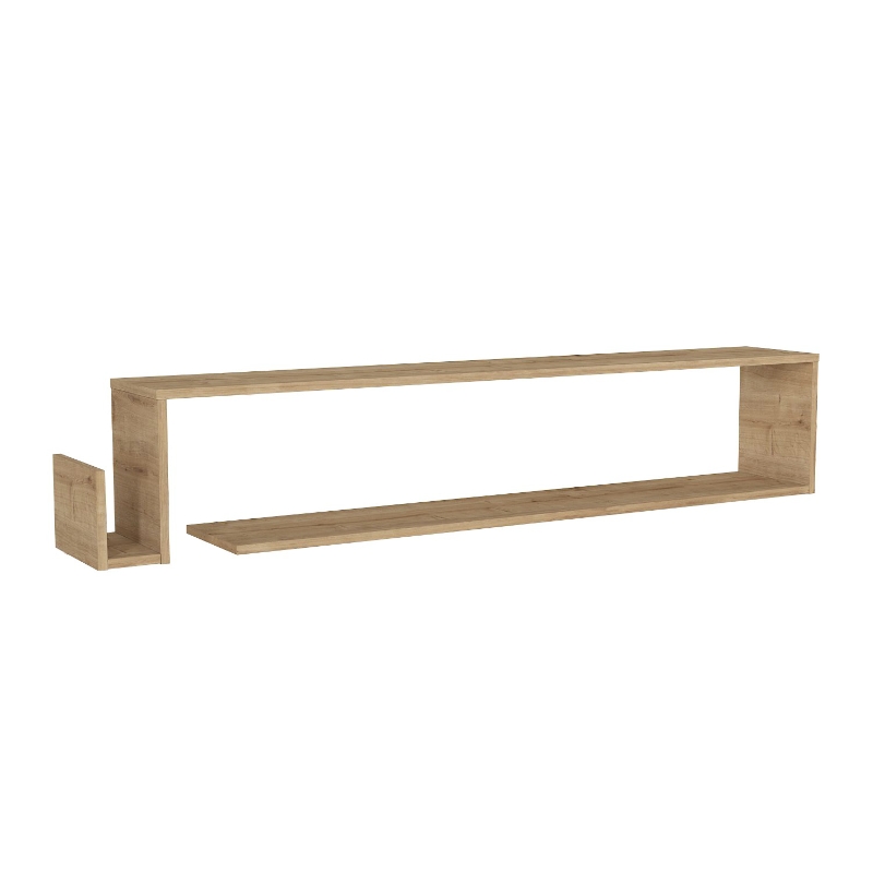 Έπιπλο τηλεόρασης επιτοίχιο Regnar Megapap χρώμα sapphire oak 168,6x25x31,8εκ. Έπιπλο τηλεόρασης επιτοίχιο Regnar Megapap χρώμα sapphire oak 168,6x25x31,8εκ.