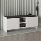 Παπουτσοθήκη Verly Megapap χρώμα λευκό 110x33,2x43εκ. Παπουτσοθήκη Verly Megapap χρώμα λευκό 110x33,2x43εκ.