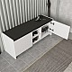 Παπουτσοθήκη Verly Megapap χρώμα λευκό 110x33,2x43εκ. Παπουτσοθήκη Verly Megapap χρώμα λευκό 110x33,2x43εκ.