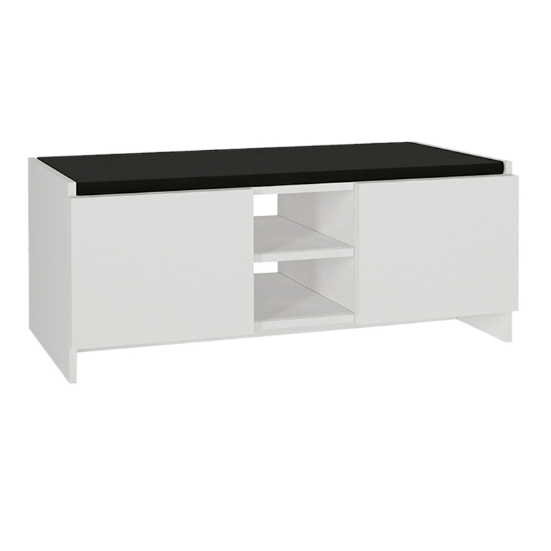 Παπουτσοθήκη Verly Megapap χρώμα λευκό 110x33,2x43εκ. Παπουτσοθήκη Verly Megapap χρώμα λευκό 110x33,2x43εκ.