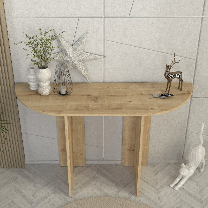Κονσόλα Cortado Megapap χρώμα sapphire oak 120x35x75εκ. Κονσόλα Cortado Megapap χρώμα sapphire oak 120x35x75εκ.