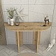 Κονσόλα Cortado Megapap χρώμα sapphire oak 120x35x75εκ. Κονσόλα Cortado Megapap χρώμα sapphire oak 120x35x75εκ.