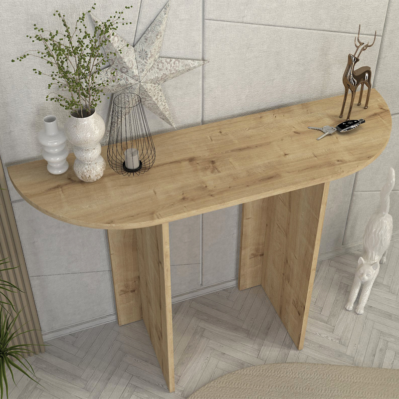 Κονσόλα Cortado Megapap χρώμα sapphire oak 120x35x75εκ. Κονσόλα Cortado Megapap χρώμα sapphire oak 120x35x75εκ.