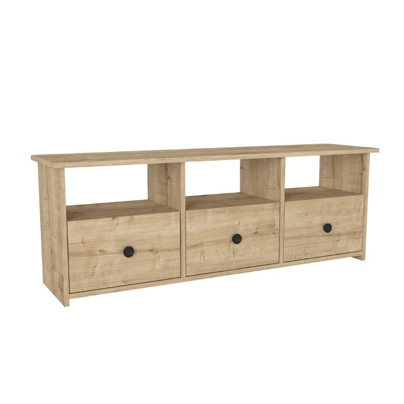 Έπιπλο τηλεόρασης Mahen Megapap χρώμα sapphire oak 140x35x49,8εκ. Έπιπλο τηλεόρασης Mahen Megapap χρώμα sapphire oak 140x35x49,8εκ.