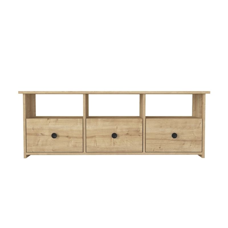 Έπιπλο τηλεόρασης Mahen Megapap χρώμα sapphire oak 140x35x49,8εκ. Έπιπλο τηλεόρασης Mahen Megapap χρώμα sapphire oak 140x35x49,8εκ.