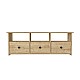 Έπιπλο τηλεόρασης Mahen Megapap χρώμα sapphire oak 140x35x49,8εκ. Έπιπλο τηλεόρασης Mahen Megapap χρώμα sapphire oak 140x35x49,8εκ.