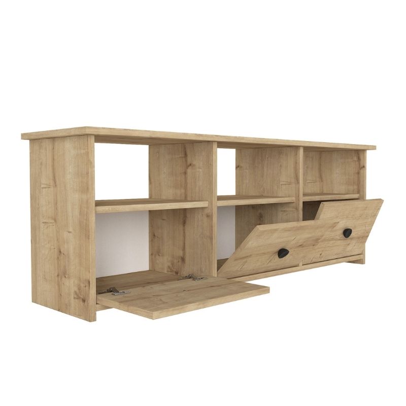 Έπιπλο τηλεόρασης Mahen Megapap χρώμα sapphire oak 140x35x49,8εκ. Έπιπλο τηλεόρασης Mahen Megapap χρώμα sapphire oak 140x35x49,8εκ.