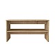 Τραπεζάκι σαλονιού Eleva Megapap χρώμα sapphire oak 90x44,6x46,4εκ. Τραπεζάκι σαλονιού Eleva Megapap χρώμα sapphire oak 90x44,6x46,4εκ.