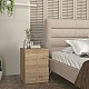Κομοδίνο Breve Megapap χρώμα sapphire oak 39,8x41,8x55εκ. Κομοδίνο Breve Megapap χρώμα sapphire oak 39,8x41,8x55εκ.