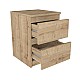 Κομοδίνο Breve Megapap χρώμα sapphire oak 39,8x41,8x55εκ. Κομοδίνο Breve Megapap χρώμα sapphire oak 39,8x41,8x55εκ.