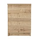 Κομοδίνο Breve Megapap χρώμα sapphire oak 39,8x41,8x55εκ. Κομοδίνο Breve Megapap χρώμα sapphire oak 39,8x41,8x55εκ.