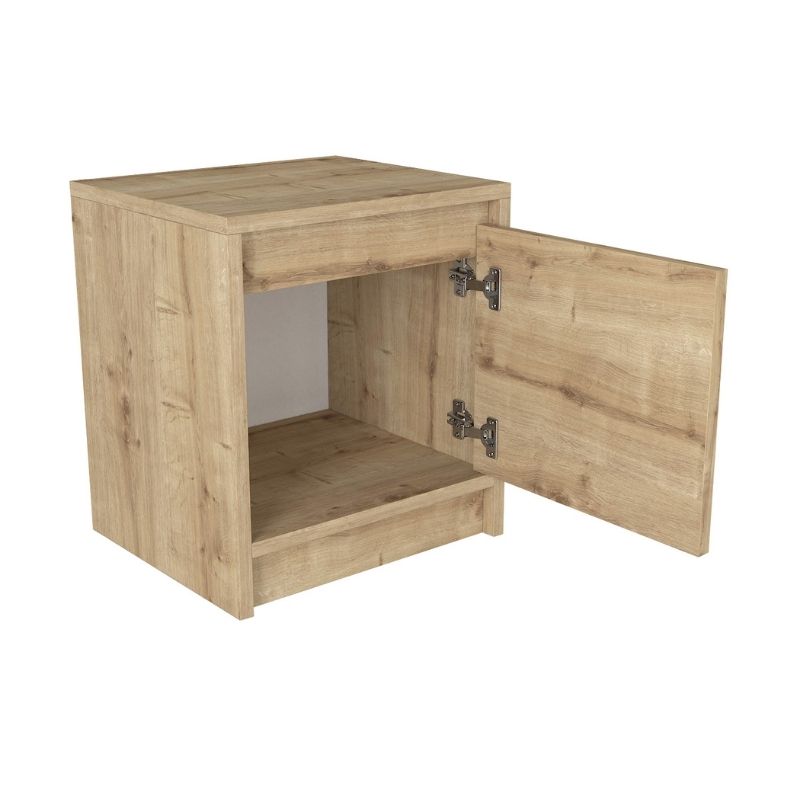 Κομοδίνο Conve Megapap χρώμα sapphire oak 40x35x45εκ. Κομοδίνο Conve Megapap χρώμα sapphire oak 40x35x45εκ.