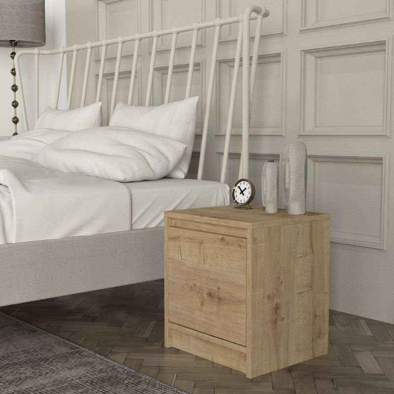 Κομοδίνο Conve Megapap χρώμα sapphire oak 40x35x45εκ. Κομοδίνο Conve Megapap χρώμα sapphire oak 40x35x45εκ.