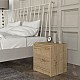 Κομοδίνο Conve Megapap χρώμα sapphire oak 40x35x45εκ. Κομοδίνο Conve Megapap χρώμα sapphire oak 40x35x45εκ.