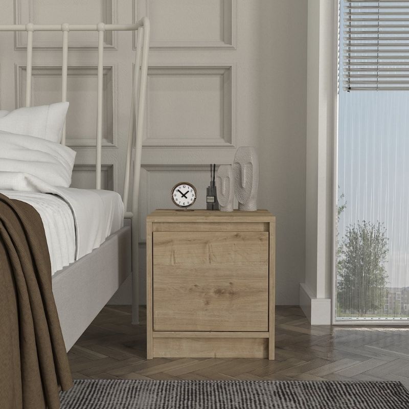 Κομοδίνο Conve Megapap χρώμα sapphire oak 40x35x45εκ. Κομοδίνο Conve Megapap χρώμα sapphire oak 40x35x45εκ.