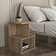 Κομοδίνο - Τραπεζάκι βοηθητικό Entiero Megapap χρώμα sapphire oak 39,8x35x54,6εκ. Κομοδίνο - Τραπεζάκι βοηθητικό Entiero Megapap χρώμα sapphire oak 39,8x35x54,6εκ.