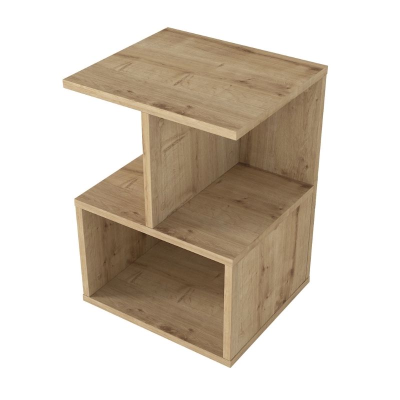 Κομοδίνο - Τραπεζάκι βοηθητικό Entiero Megapap χρώμα sapphire oak 39,8x35x54,6εκ. Κομοδίνο - Τραπεζάκι βοηθητικό Entiero Megapap χρώμα sapphire oak 39,8x35x54,6εκ.