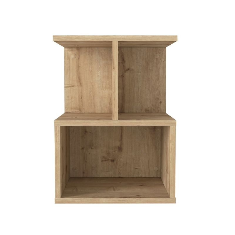Κομοδίνο - Τραπεζάκι βοηθητικό Entiero Megapap χρώμα sapphire oak 39,8x35x54,6εκ. Κομοδίνο - Τραπεζάκι βοηθητικό Entiero Megapap χρώμα sapphire oak 39,8x35x54,6εκ.