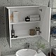 Καθρέπτης μπάνιου Binary Μegapap χρώμα λευκό 75x17,2x65εκ. Καθρέπτης μπάνιου Binary Μegapap χρώμα λευκό 75x17,2x65εκ.